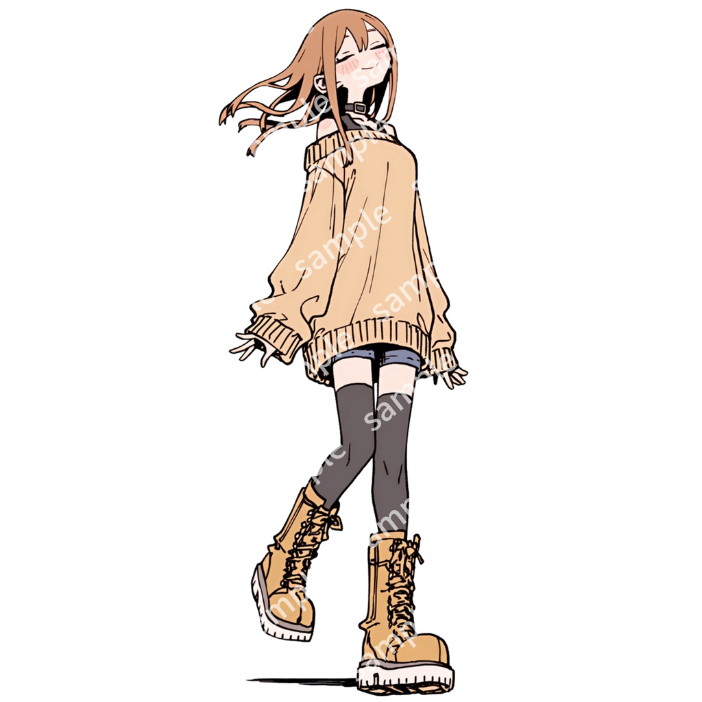 【立ち絵_067】私服の女の子