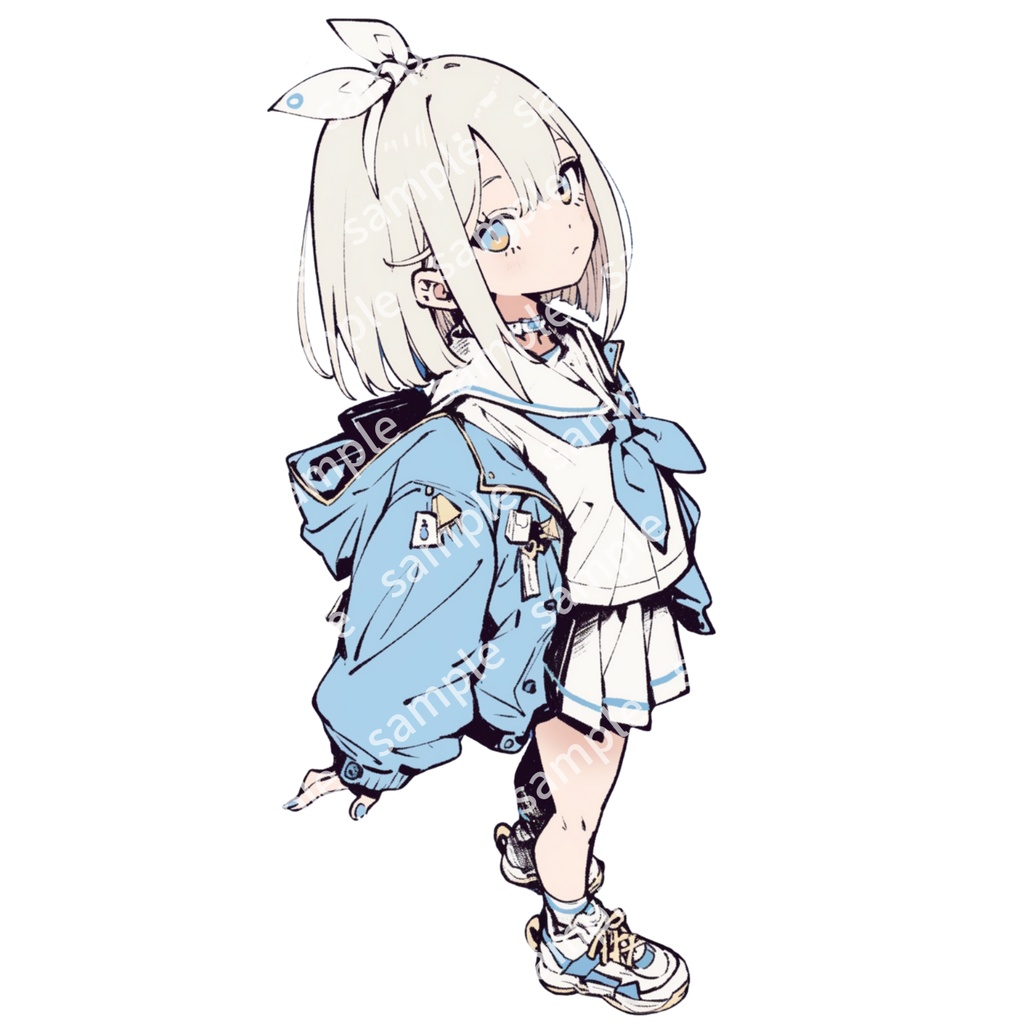 【立ち絵_070】制服の女の子