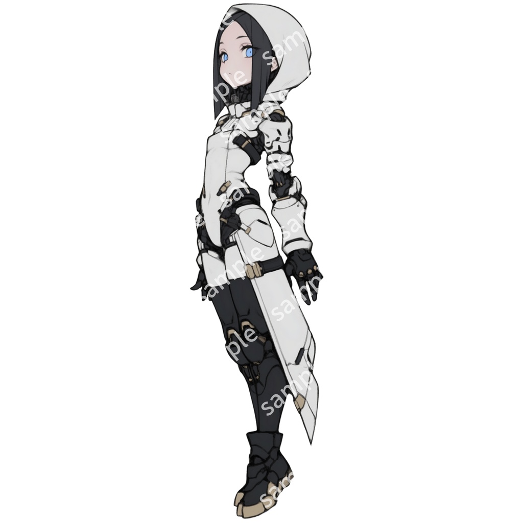 【D&D対応】【立ち絵_072】ファンタジーな女の子