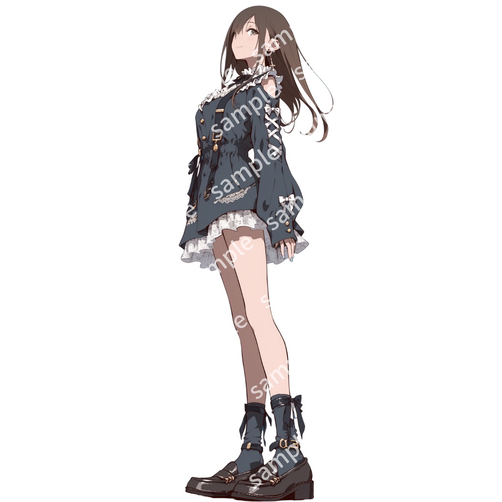 【立ち絵_073】私服の女の子