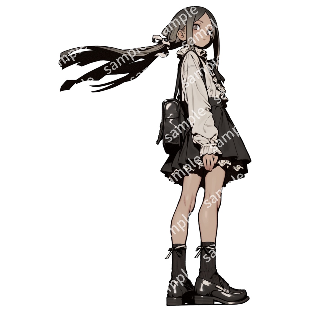 【立ち絵_073】私服の女の子