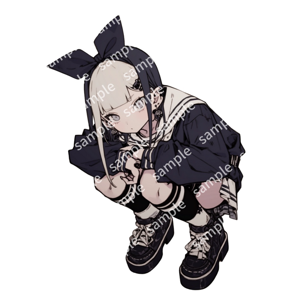 【立ち絵_075】私服の女の子