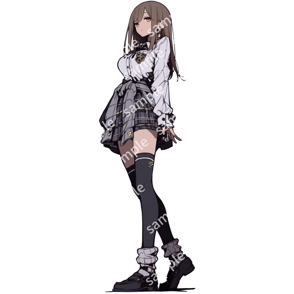 【立ち絵_076】私服の女の子