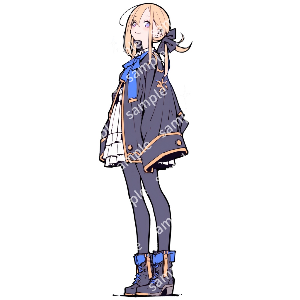 【立ち絵_076】私服の女の子