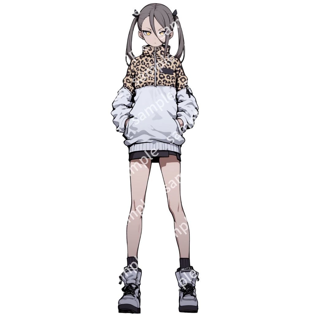 【立ち絵_077】私服の女の子