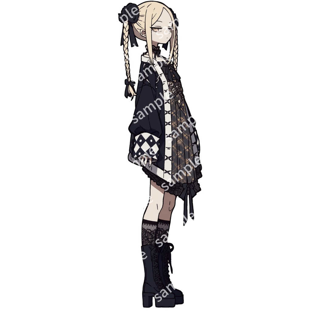 【立ち絵_078】私服の女の子