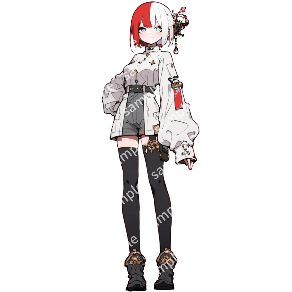 【立ち絵_079】私服の女の子