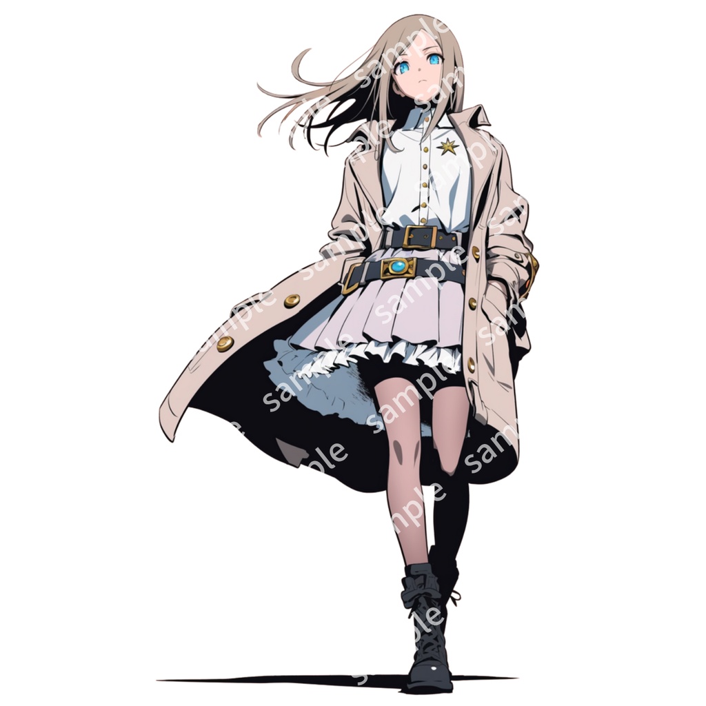 【立ち絵_079】私服の女の子