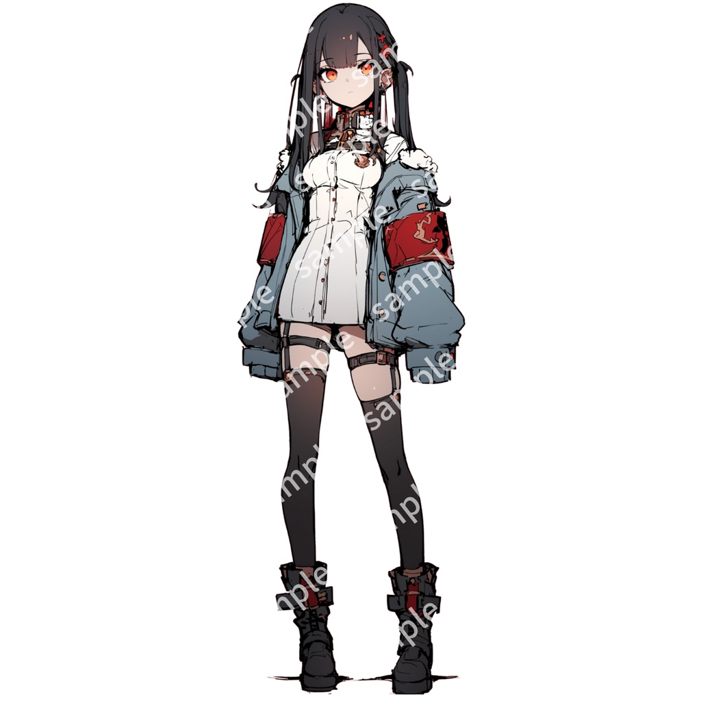 【立ち絵_080】私服の女の子