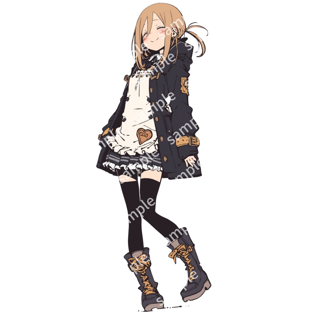 【立ち絵_081】私服の女の子