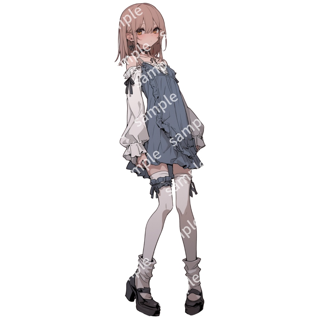 【立ち絵_082】私服の女の子