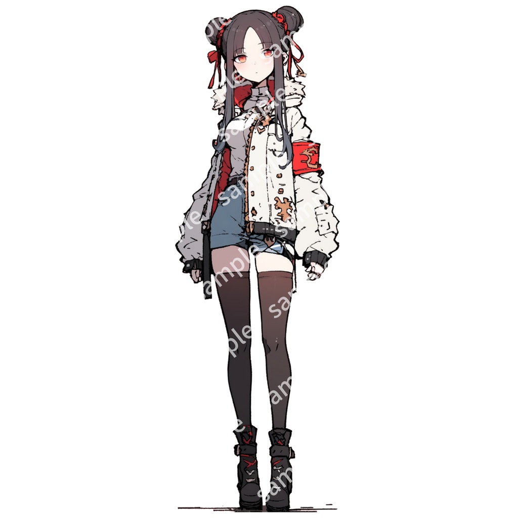 【立ち絵_083】私服の女の子