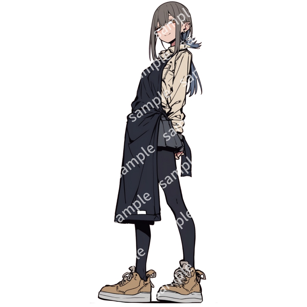 【立ち絵_083】私服の女の子