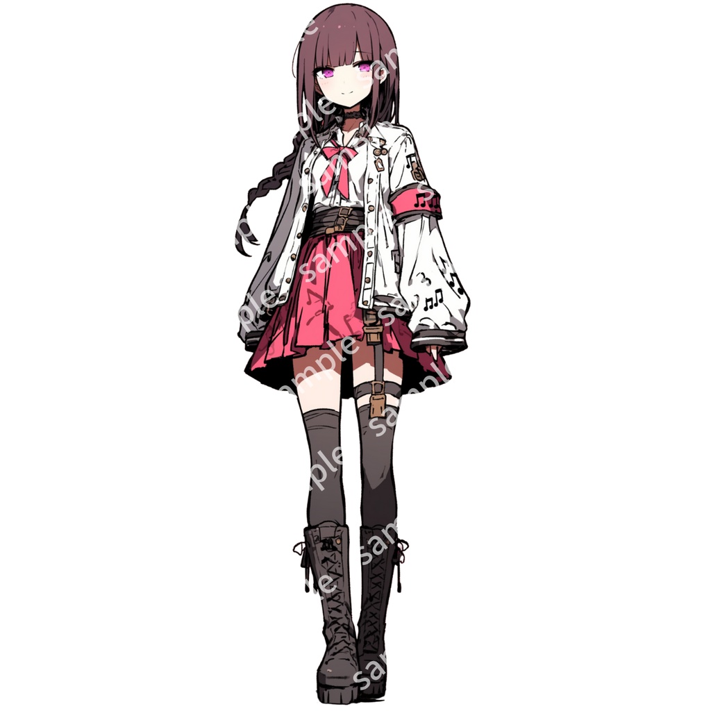 【立ち絵_084】私服の女の子