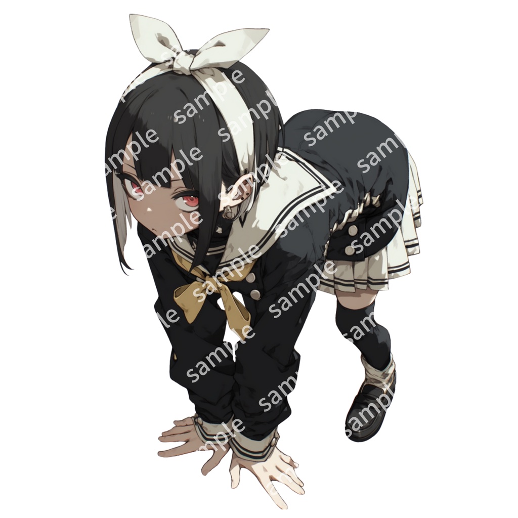 【立ち絵_084】私服の女の子