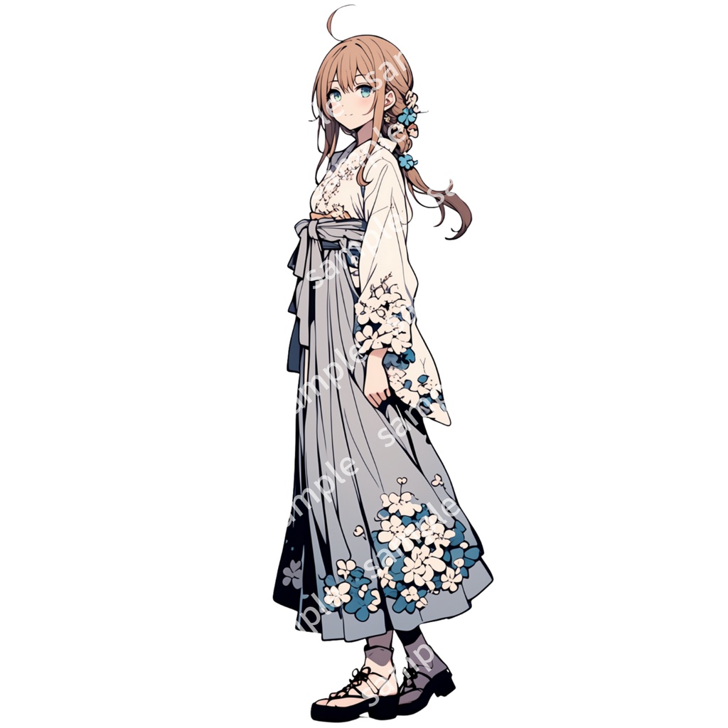 【立ち絵_085】私服の女の子