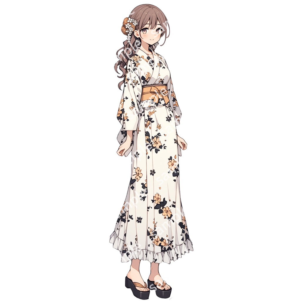 【立ち絵_085】私服の女の子