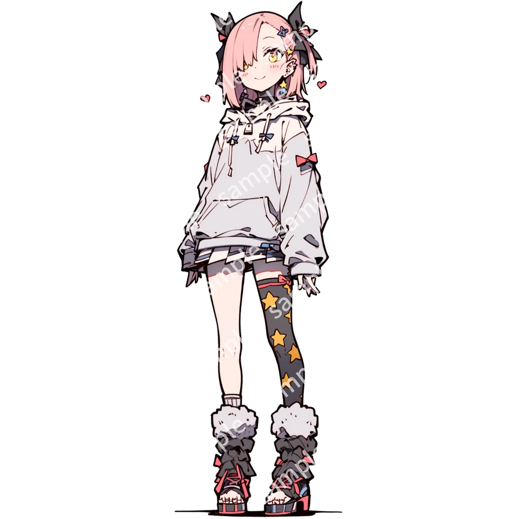 【立ち絵_089】私服の女の子