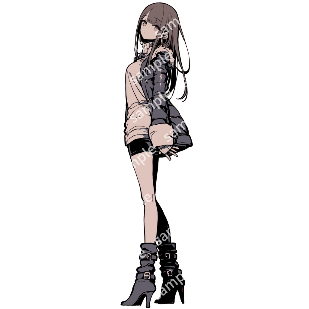 【立ち絵_089】私服の女の子