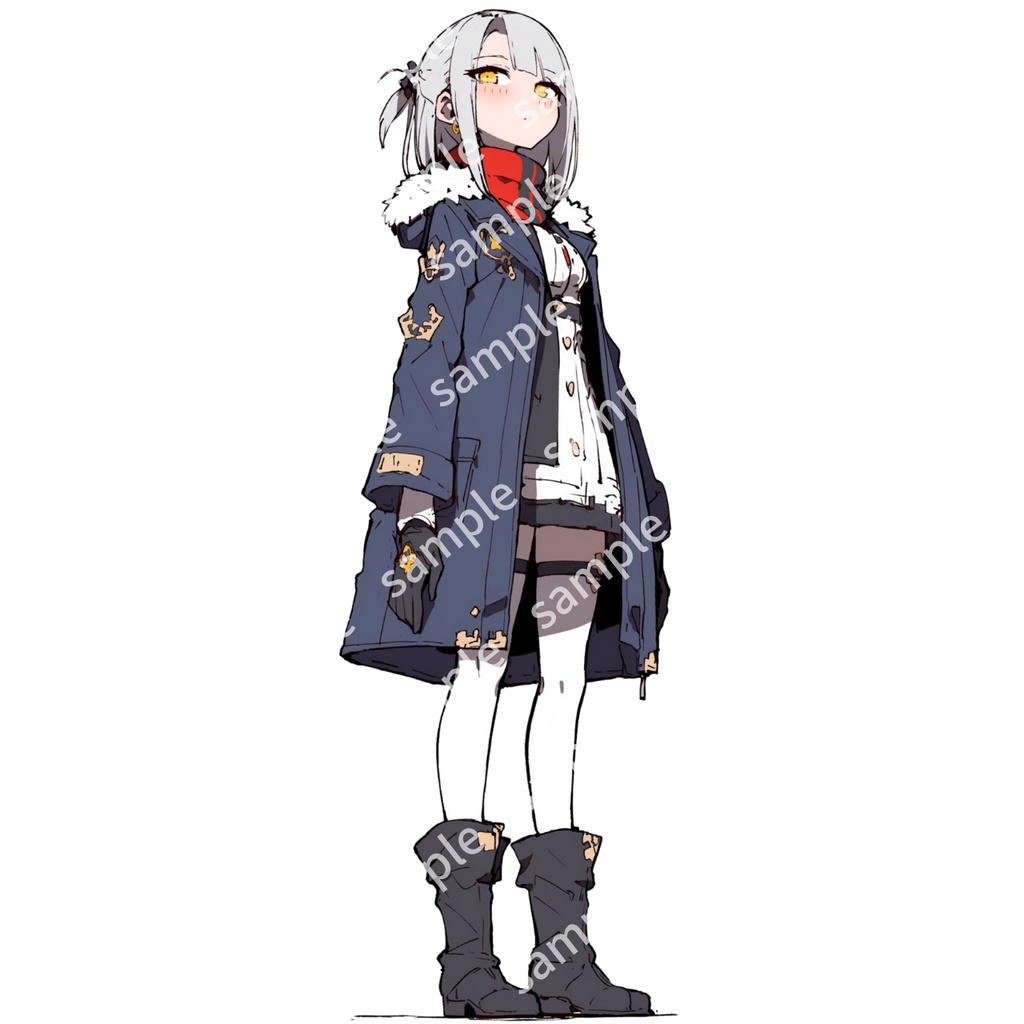 【立ち絵_090】私服の女の子