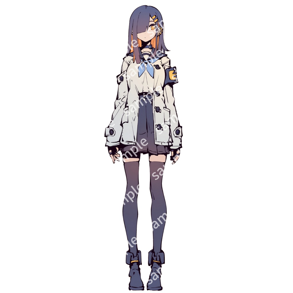 【立ち絵_091】私服の女の子