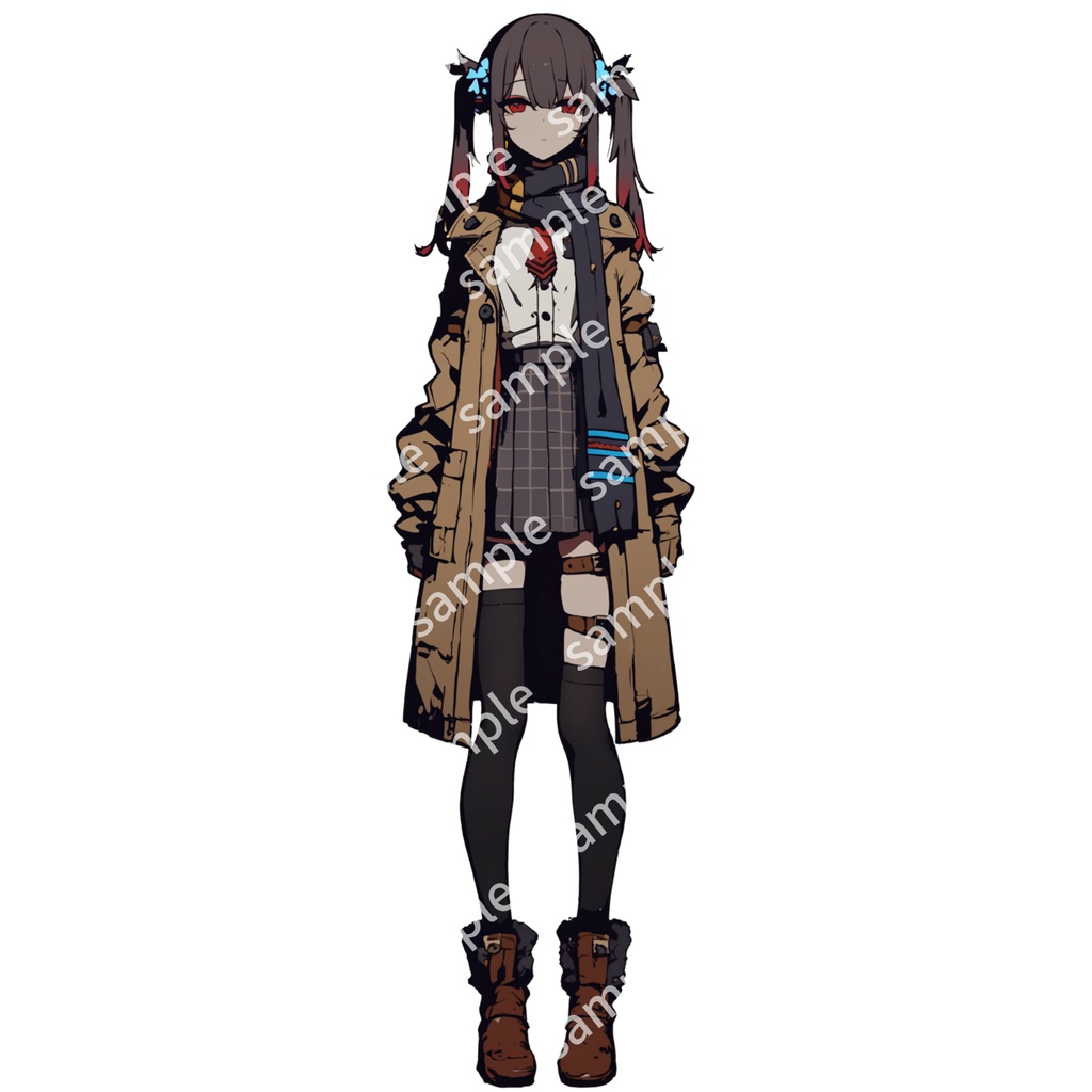 【立ち絵_091】私服の女の子