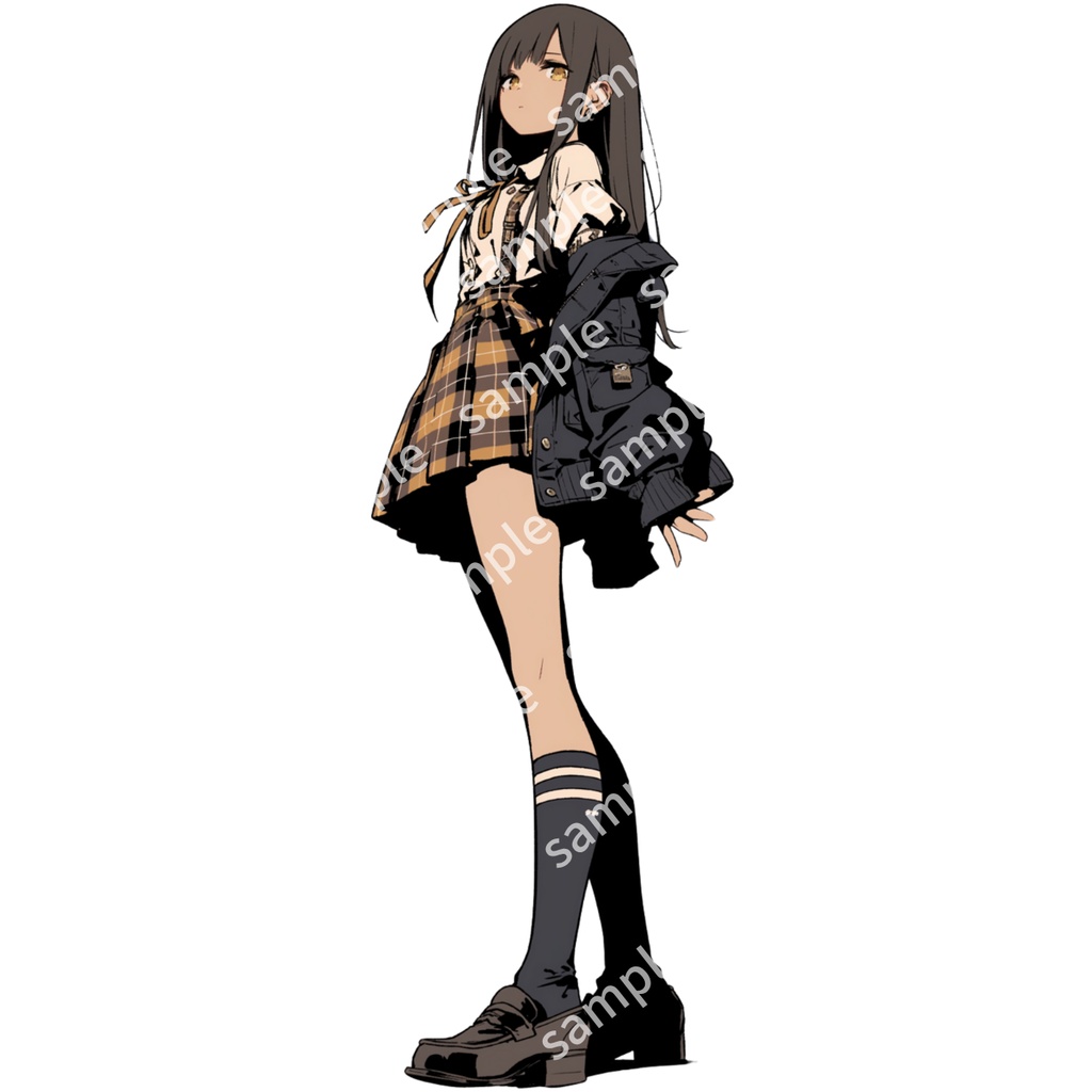 【立ち絵_092】私服の女の子