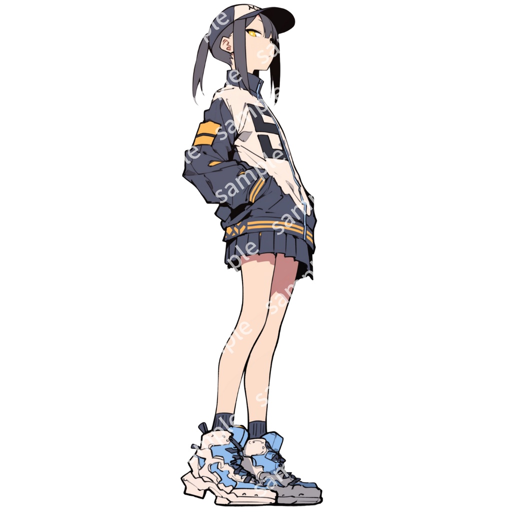 【立ち絵_092】私服の女の子