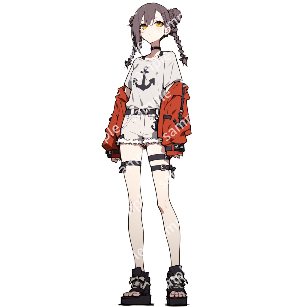 【立ち絵_093】私服の女の子