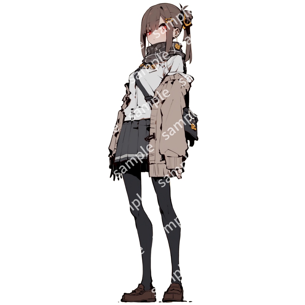 【立ち絵_093】私服の女の子