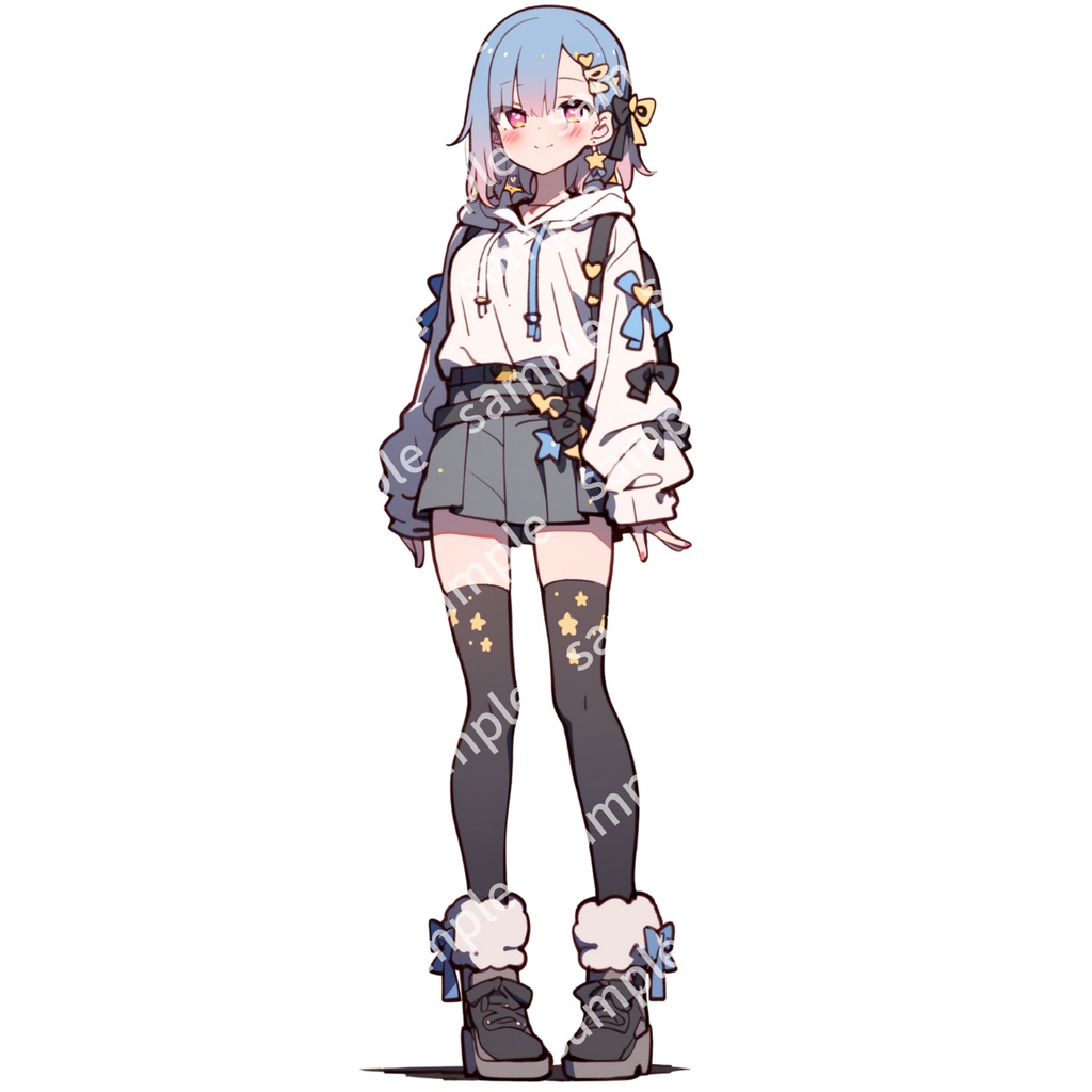 【立ち絵_095】アイドルの女の子