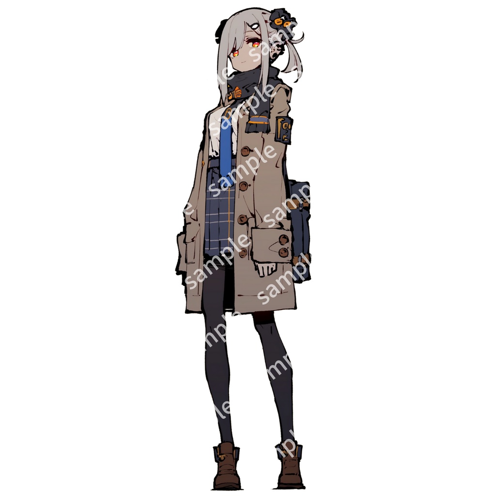 【立ち絵_097】私服の女の子