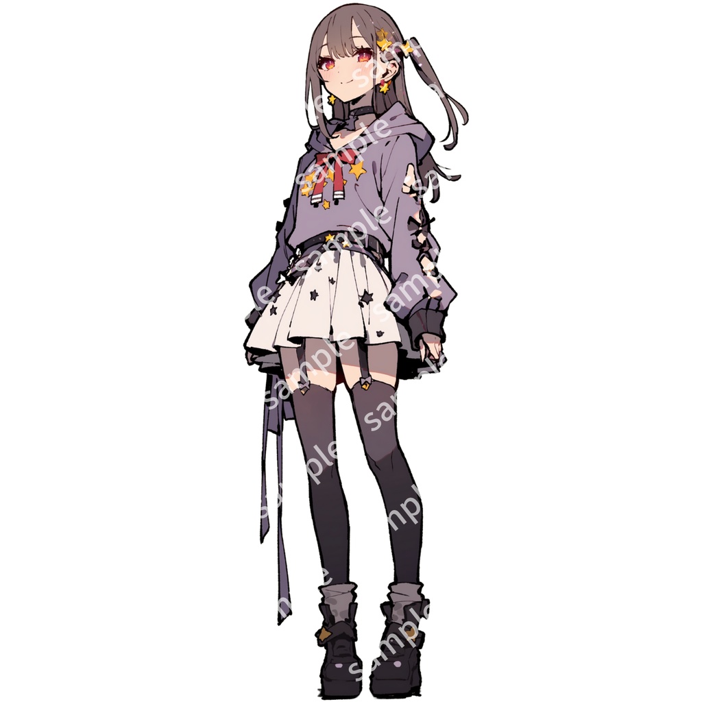 【立ち絵_103】私服の女の子