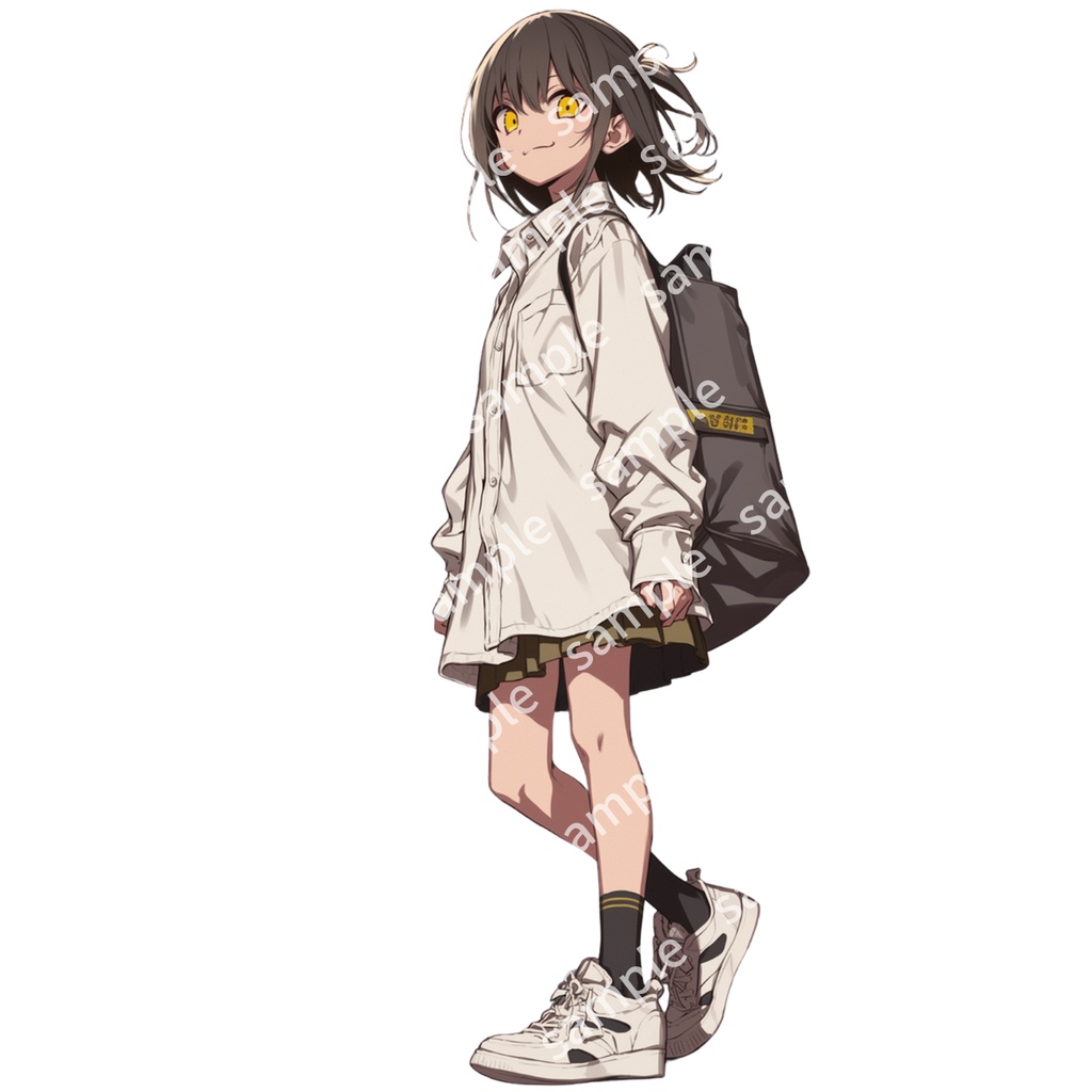 【立ち絵_104】私服の女の子