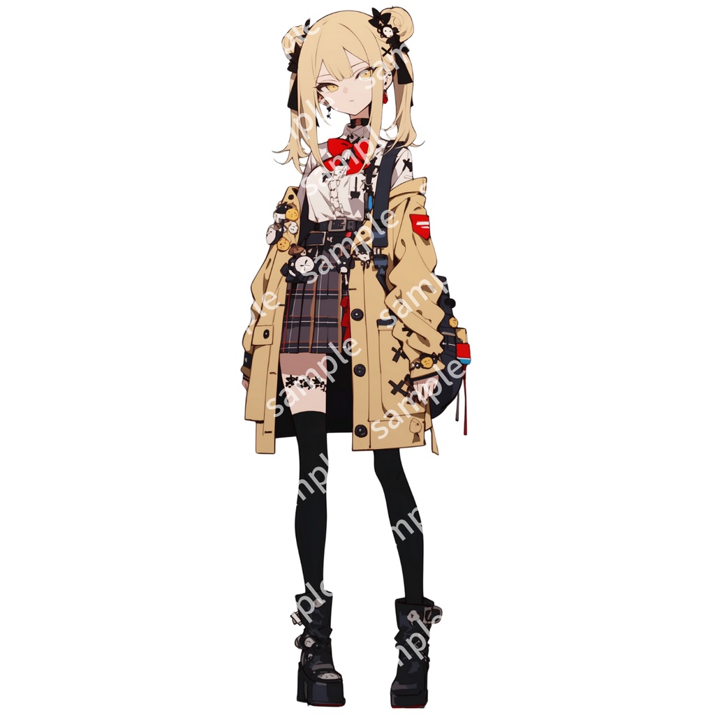 【立ち絵_104】私服の女の子