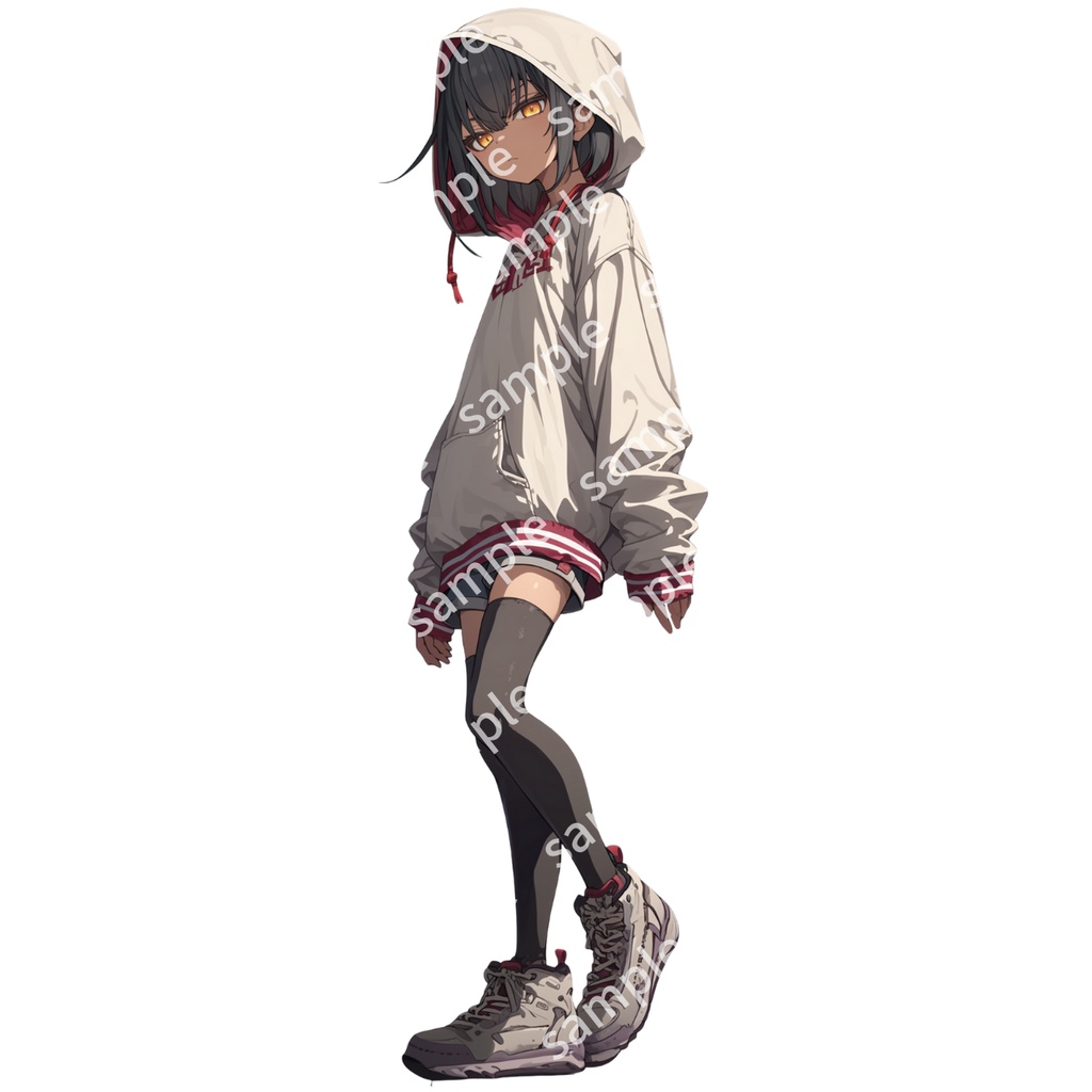 【立ち絵_105】私服の女の子