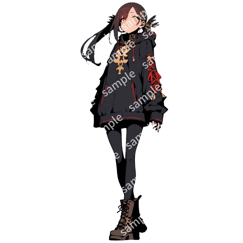 【立ち絵_105】私服の女の子