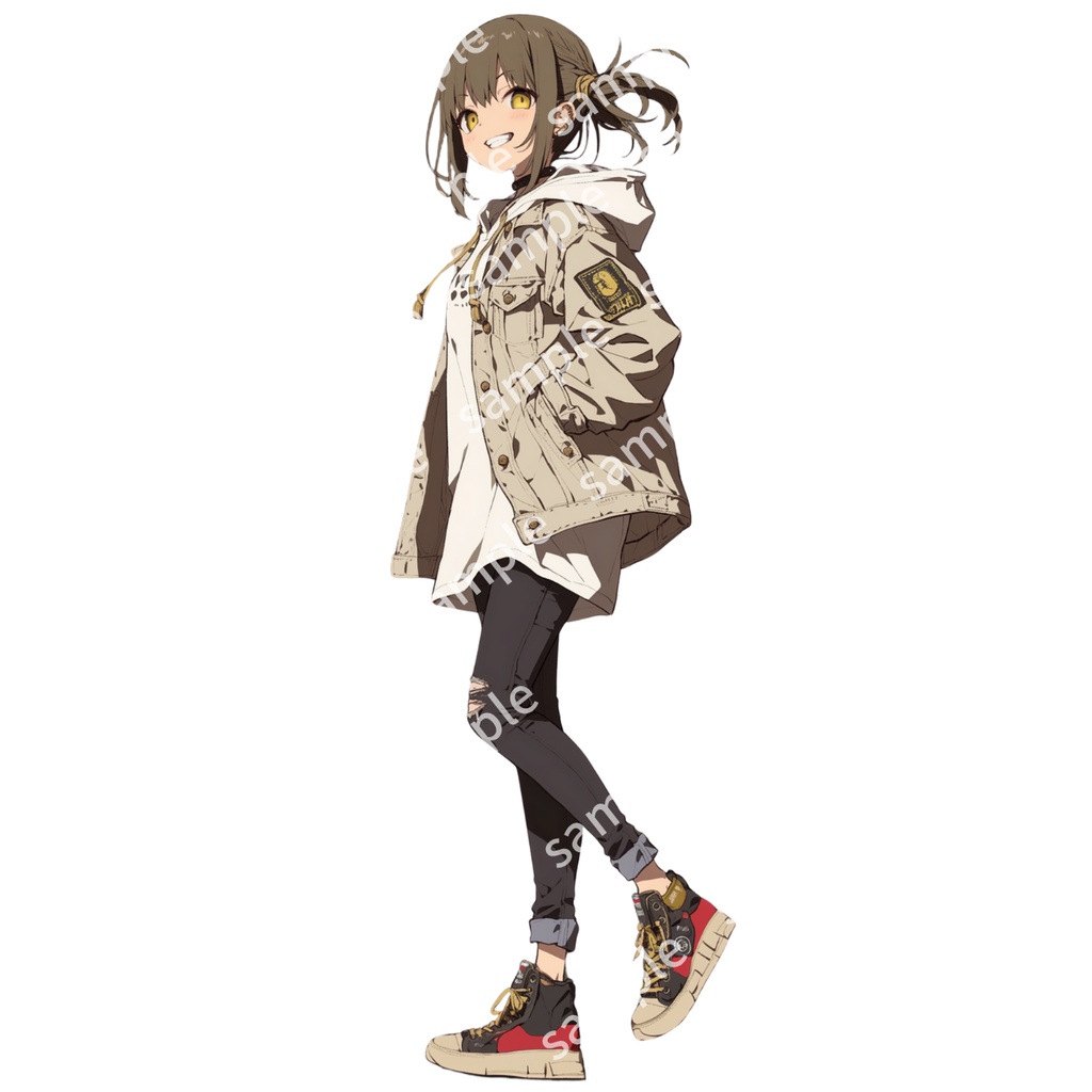 【立ち絵_106】私服の女の子