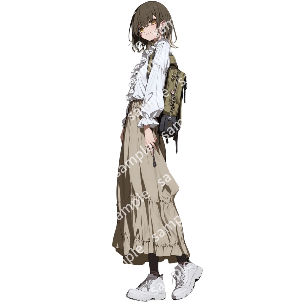 【立ち絵_108】私服の女の子