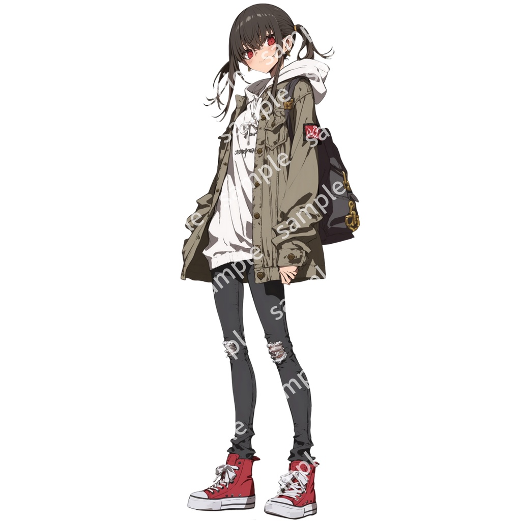 【立ち絵_108】私服の女の子