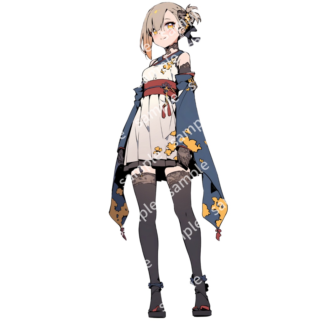 【立ち絵_108】私服の女の子