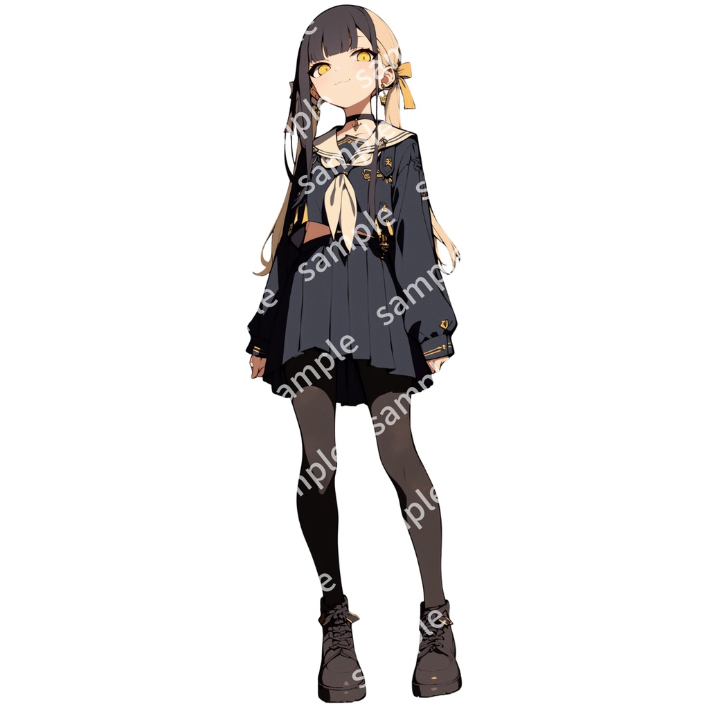 【立ち絵_109】私服の女の子