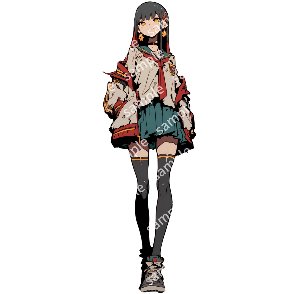 【立ち絵_110】私服の女の子