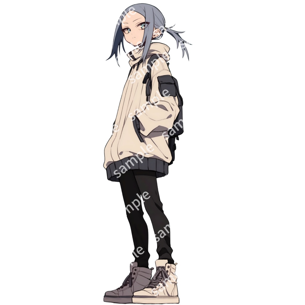 【立ち絵_110】私服の女の子