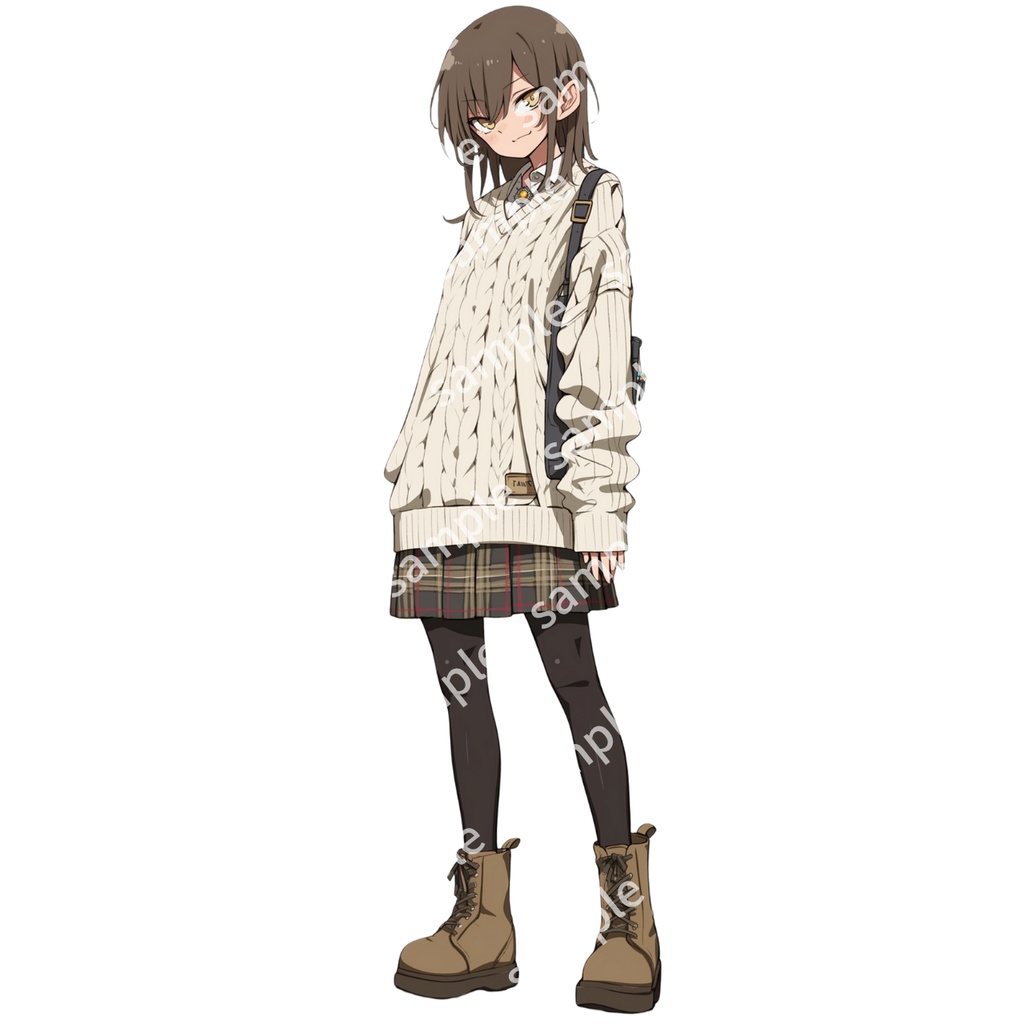 【立ち絵_111】私服の女の子