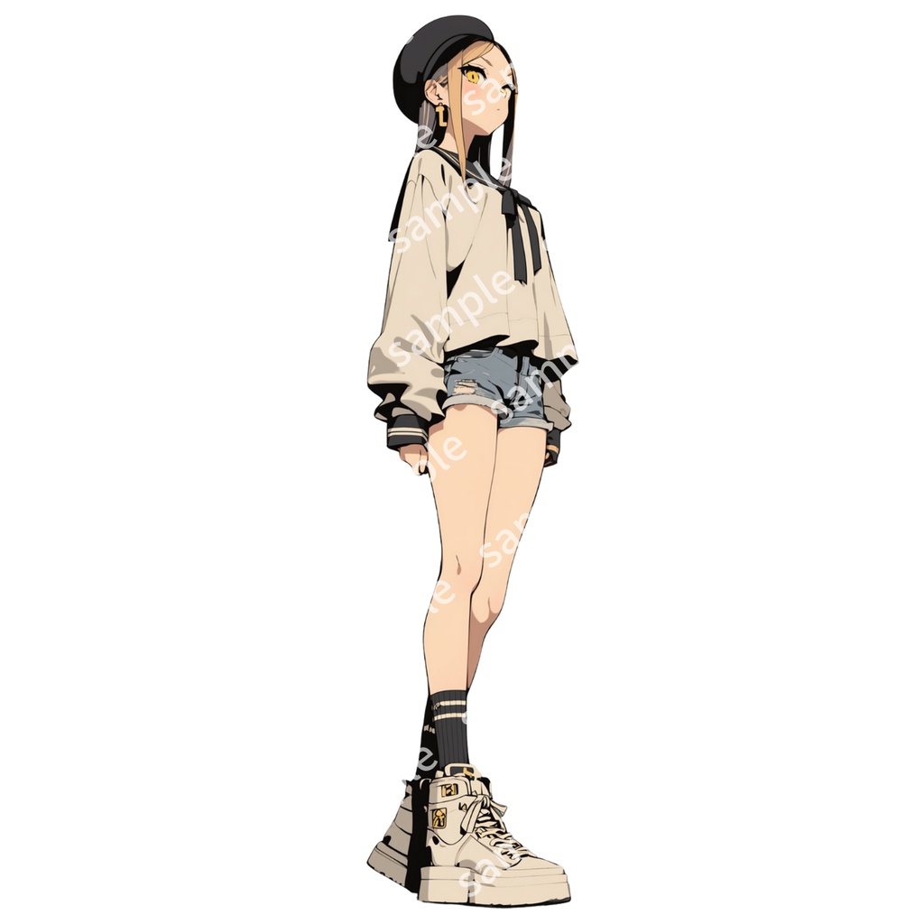 【立ち絵_111】私服の女の子