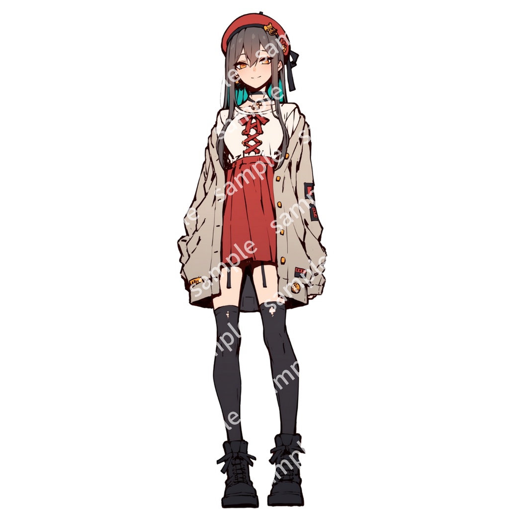 【立ち絵_111】私服の女の子