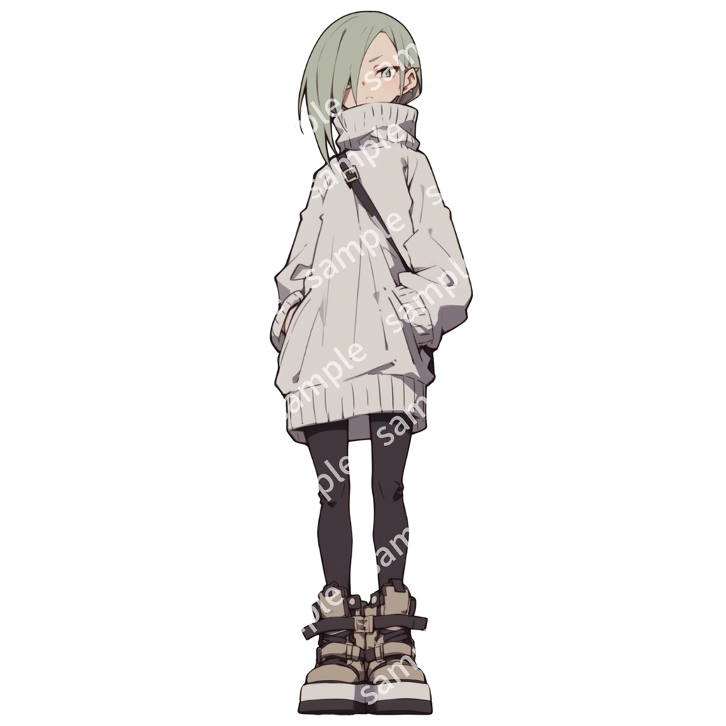 【立ち絵_112】私服の女の子