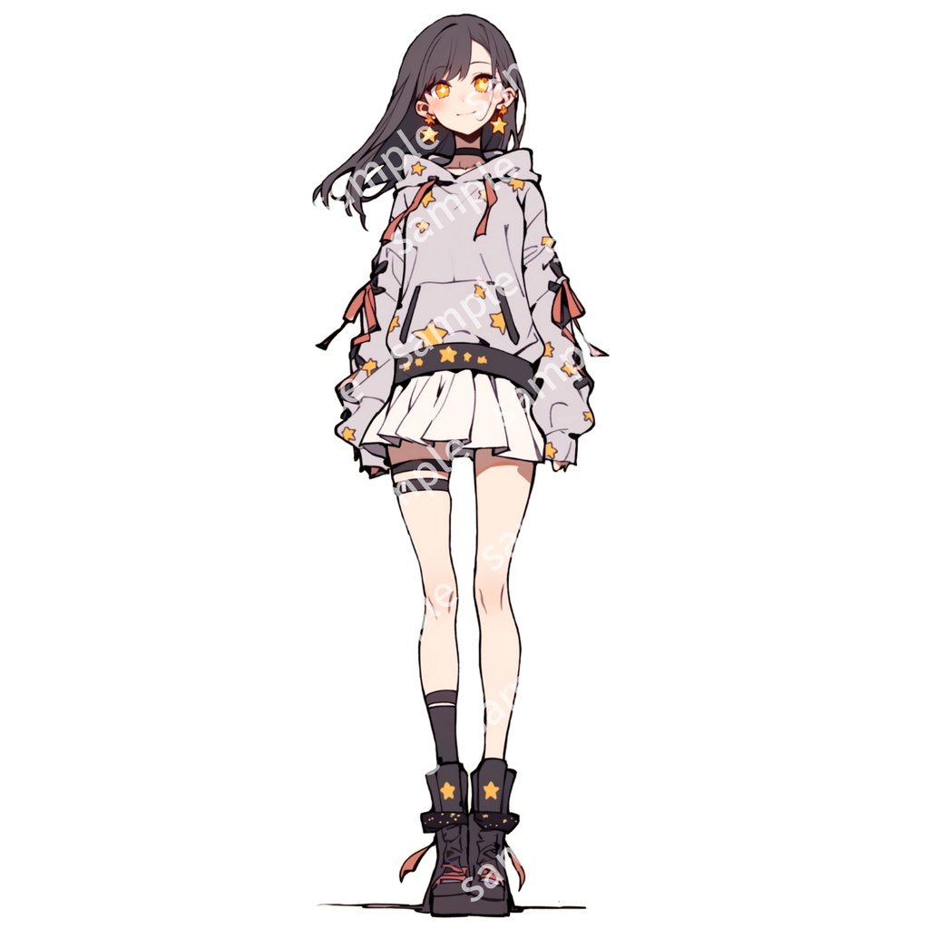 【立ち絵_112】私服の女の子