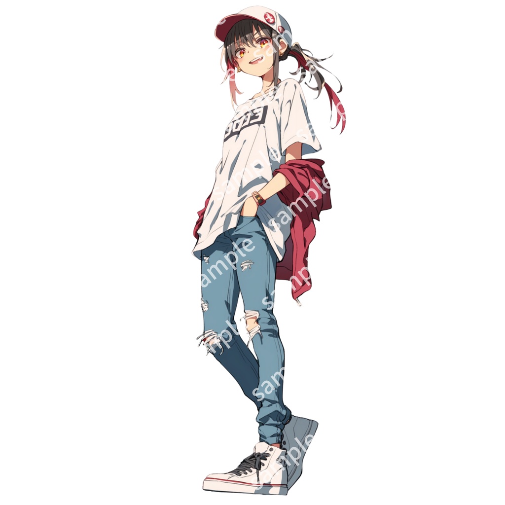 【立ち絵_112】私服の女の子